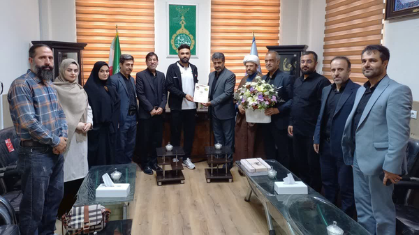 قدردانی از فوتسالیست قمی تیم ملی ناشنوایان ایران