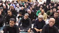 امروز مردم دره شهر به احترام شهدای اقتدار، خبردار ایستادند