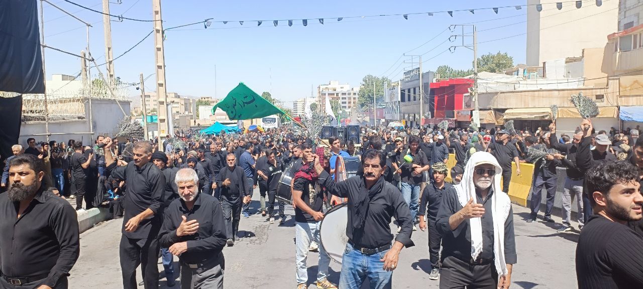 ایلام، عزادار شهید دشت کربلا در روز عاشورا