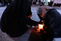 اشک ماتم عزاداران خراسان شمالی در شام غریبان