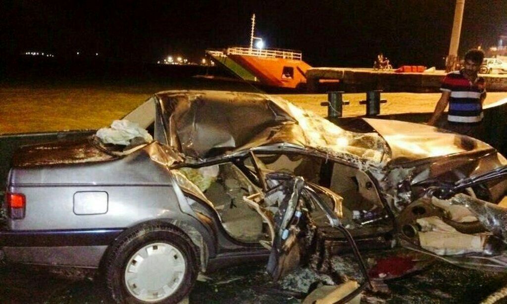 تصادف مرگبار در جاده بندرخمیر – بندرلنگه