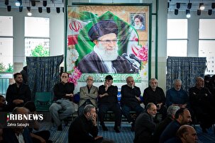 مراسم بزرگداشت شهدای نیروی قدس در جنگ ۱۲ روزه