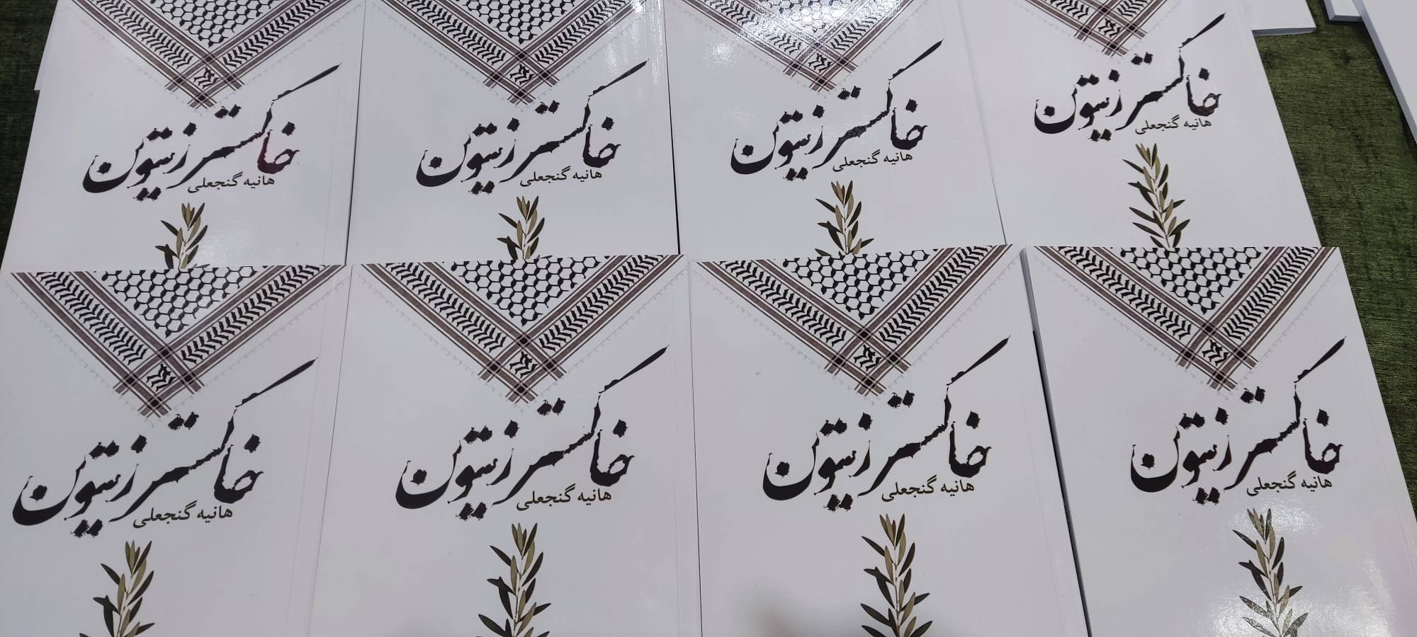 رونمایی از کتاب «خاکستر زیتون» در نیشابور