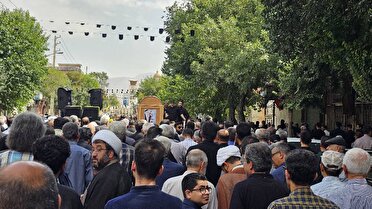 تشییع پیکر عالم ربانی، آیت الله شیخ علی موحد در شیراز