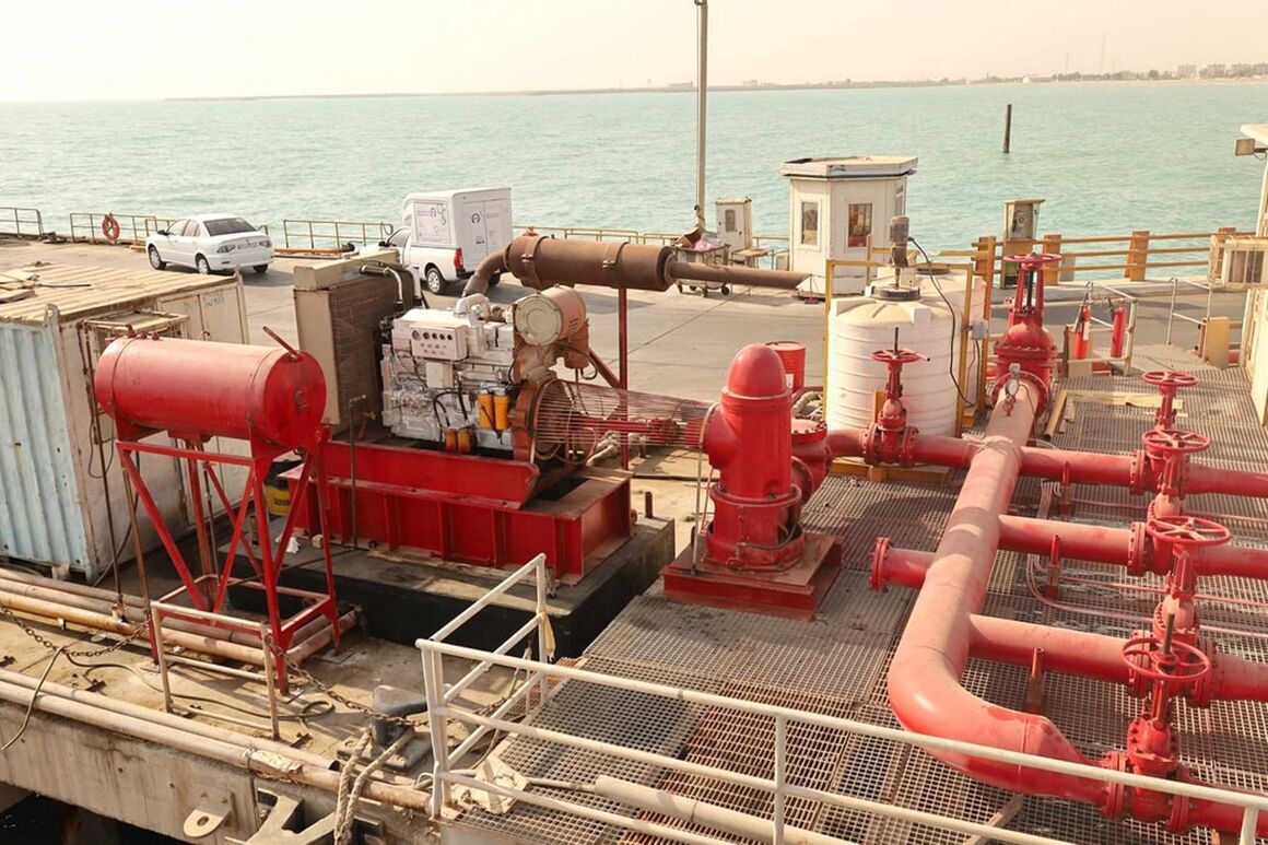 ایستگاه پمپاژ آب آتشنشانی اسکله بهرگان راهاندازی شد ایستگاه پمپاژ آب آتشنشانی اسکله بهرگان راهاندازی شد