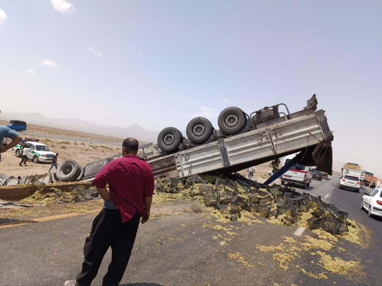 یک جان باخته در محور اصفهان به دلیجان