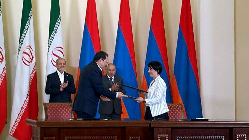 تعرفه ۸۷ درصد کالا‌ها میان ایران و ارمنستان صفر شد