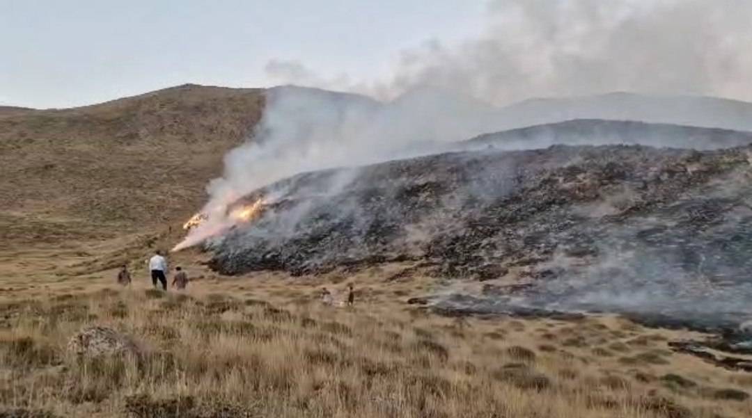 آتشسوزی پارک ملی لار مهار شد آتشسوزی پارک ملی لار مهار شد