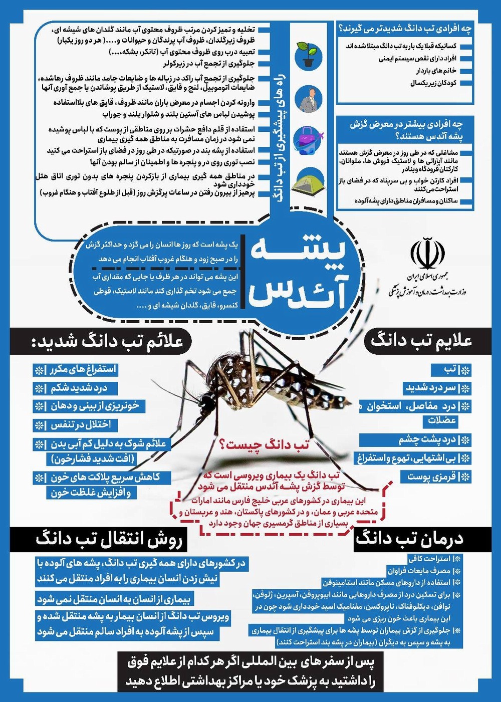 پشه آئدس را بیشتر بشناسیم پشه آئدس را بیشتر بشناسیم