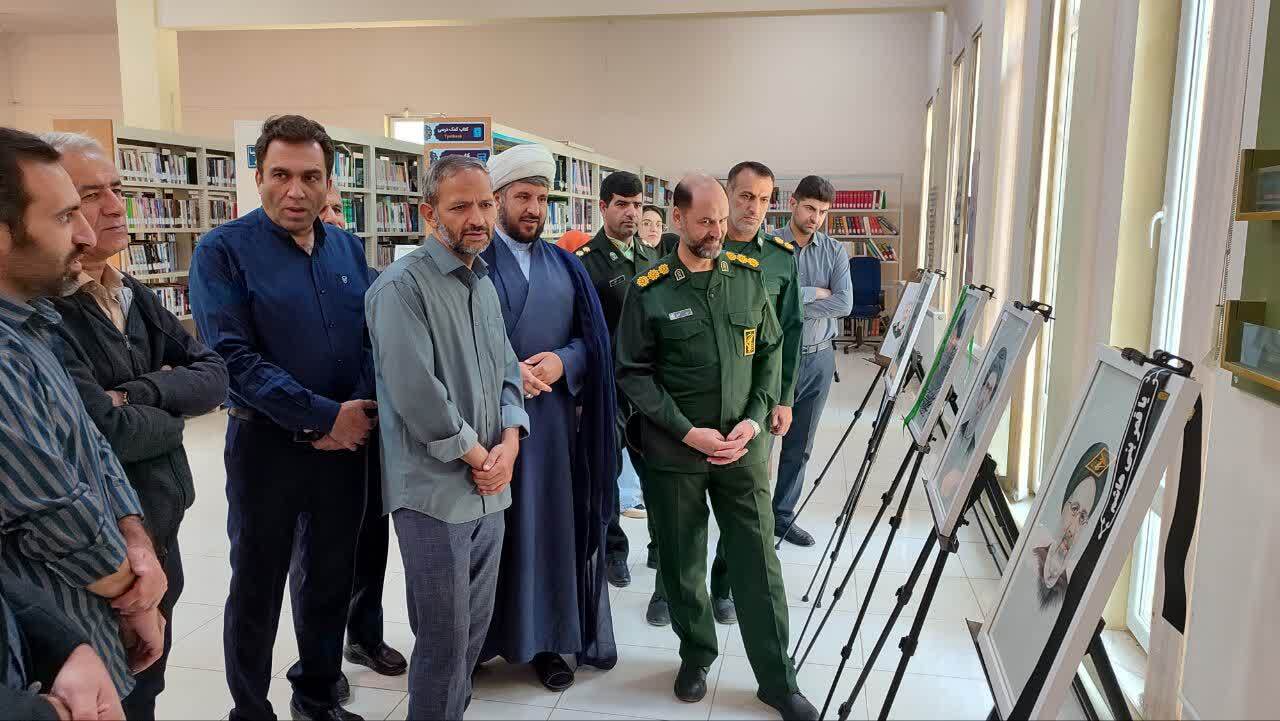 نمایشگاه تصویر سازی شهدا در شهرستان تکاب نمایشگاه تصویر سازی شهدا در شهرستان تکاب