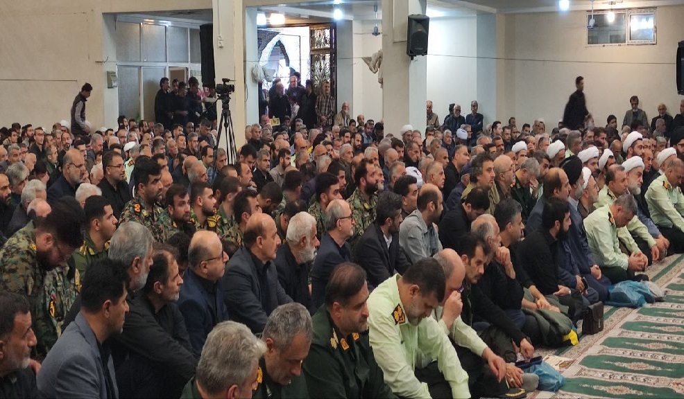 گرامیداشت سومین روز شهادت سرهنگ دوم میثم علی خواه در املش