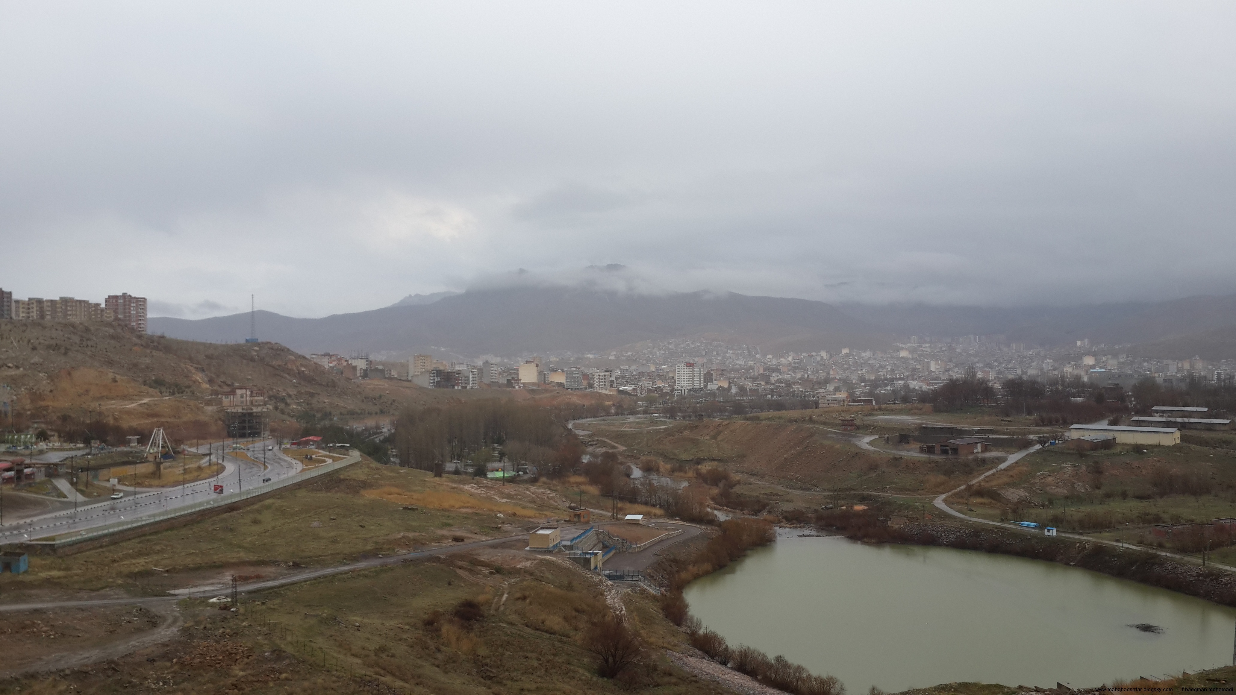 هوای ابری و بارانی مهاباد و منطقه در نیمه دوم آبان ماه