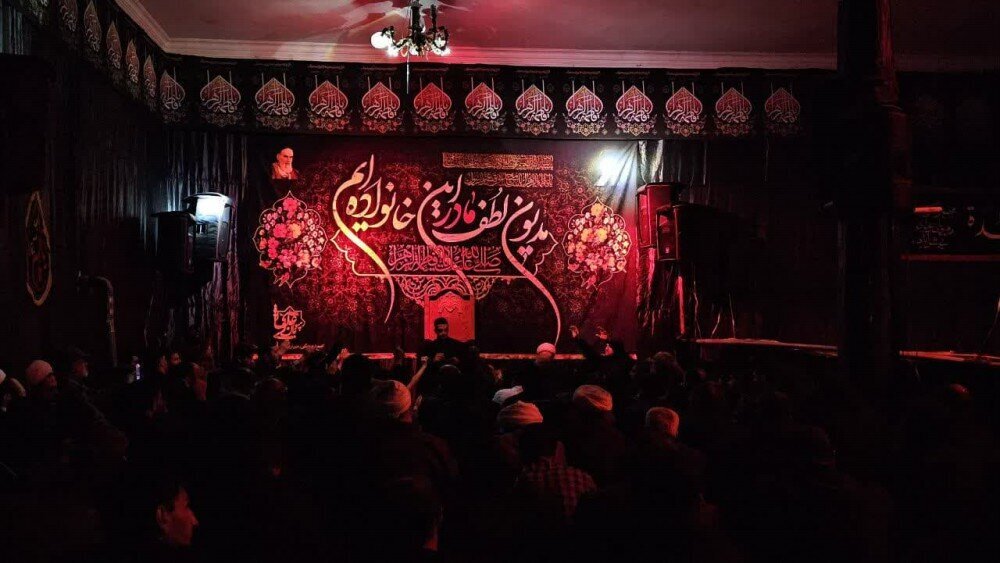 مراسم عزاداری شهادت حضرت فاطمه زهرا(س) در سنندج