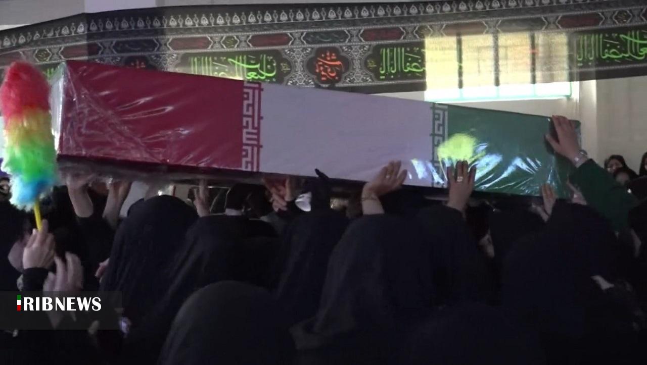 آیین استقبال از پیکر مطهر شهید گمنام در قروه آیین استقبال از پیکر مطهر شهید گمنام در قروه