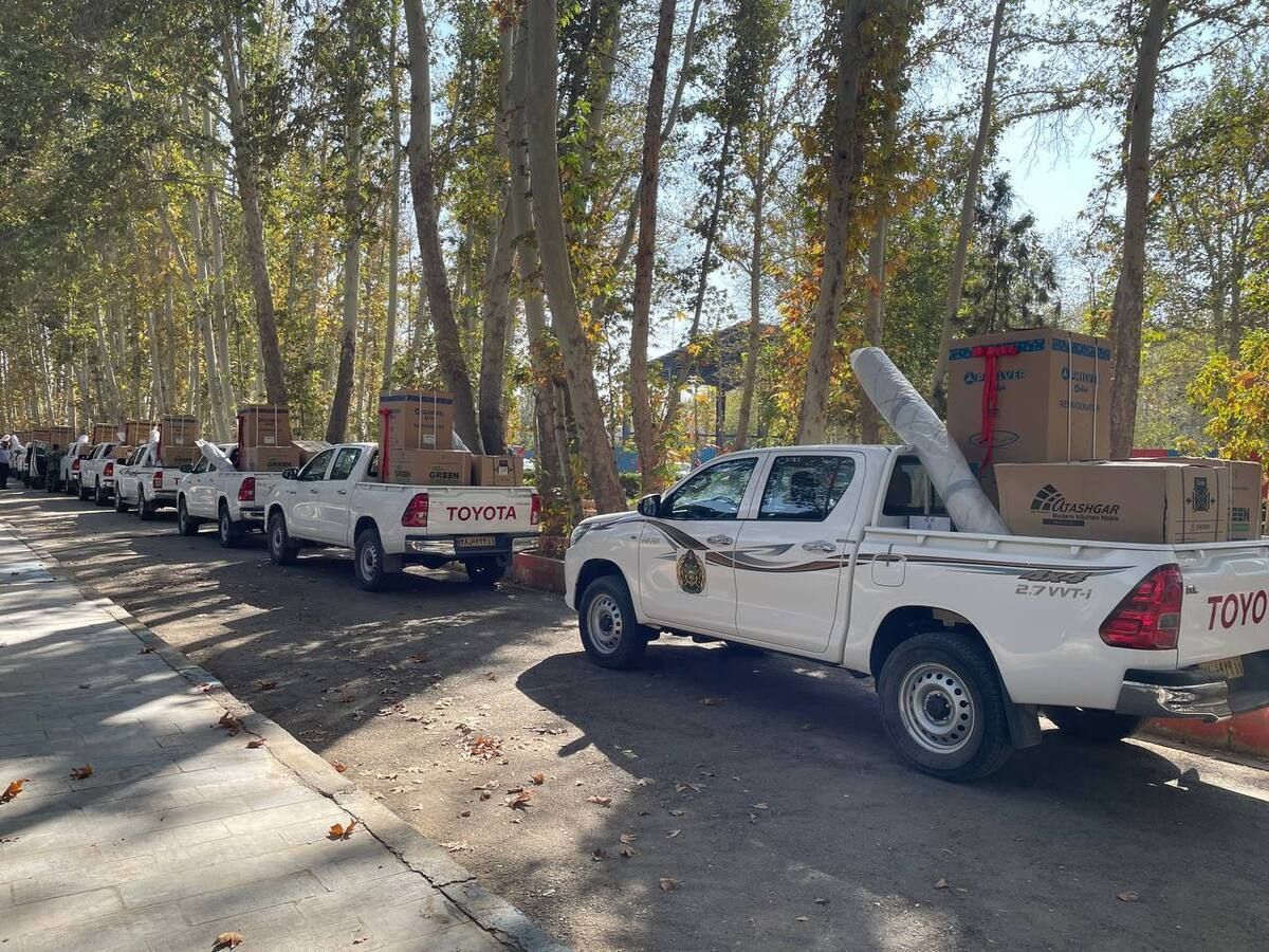 اهدای ۳۰ سری جهیزیه به نوعروسان البرزی