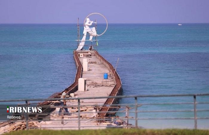 آغاز عملیات بهسازی اسکله مرجان در کیش آغاز عملیات بهسازی اسکله مرجان در کیش