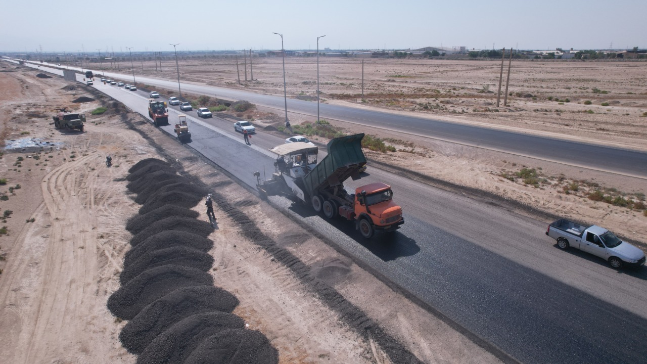 اجرای ۱۴۸ کیلومتر روکش آسفالت در جاده‌های بوشهر