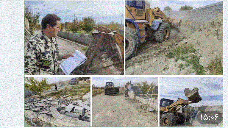 اجرای ۱۵ مورد حکم قلع و قمع در روستاهای  ارومیه اجرای ۱۵ مورد حکم قلع و قمع در روستاهای  ارومیه