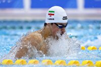 بازی‌های آسیایی جوانان؛ عرب در ماده ۵۰ متر قورباغه ششم شد