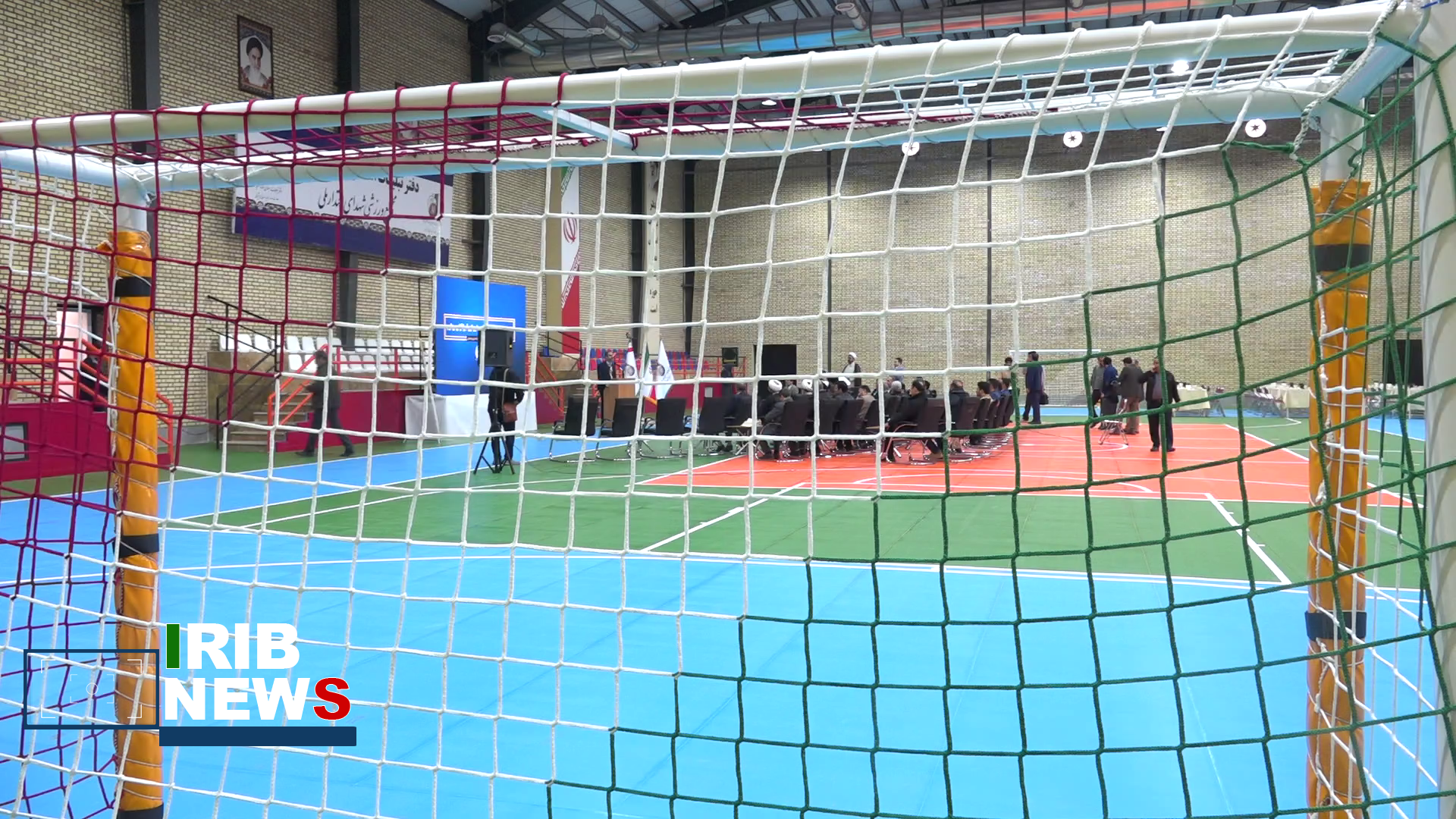 افتتاح مجتمع ورزشی شهدای اقتدار ملی در منطقه پردیسان قم