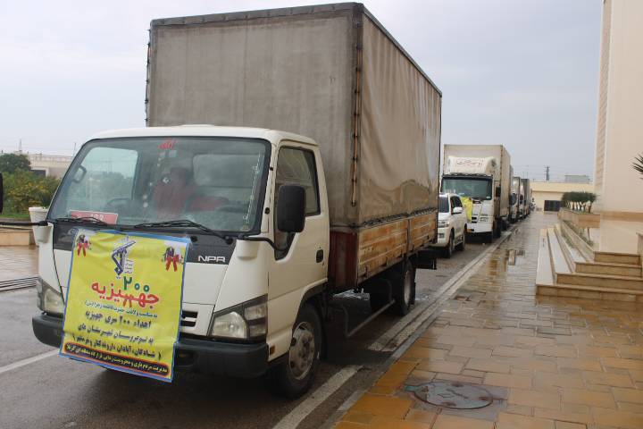 اهدای ۲۰۰ سری جهیزیه بین نو عروسان مددجو در خوزستان