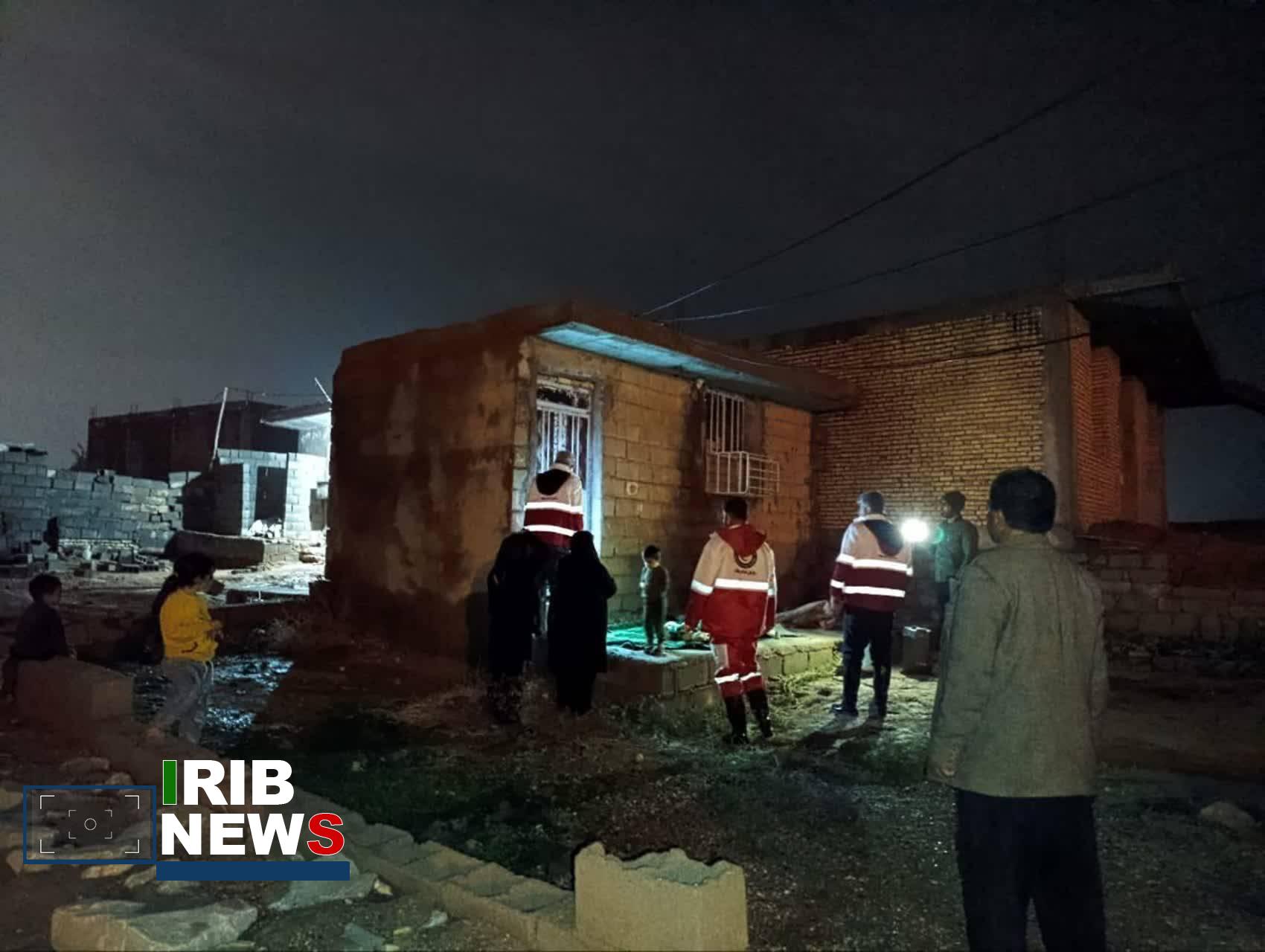 هلال احمر ، ناجی جان ۲ نفر در سیلاب مسجدسلیمان