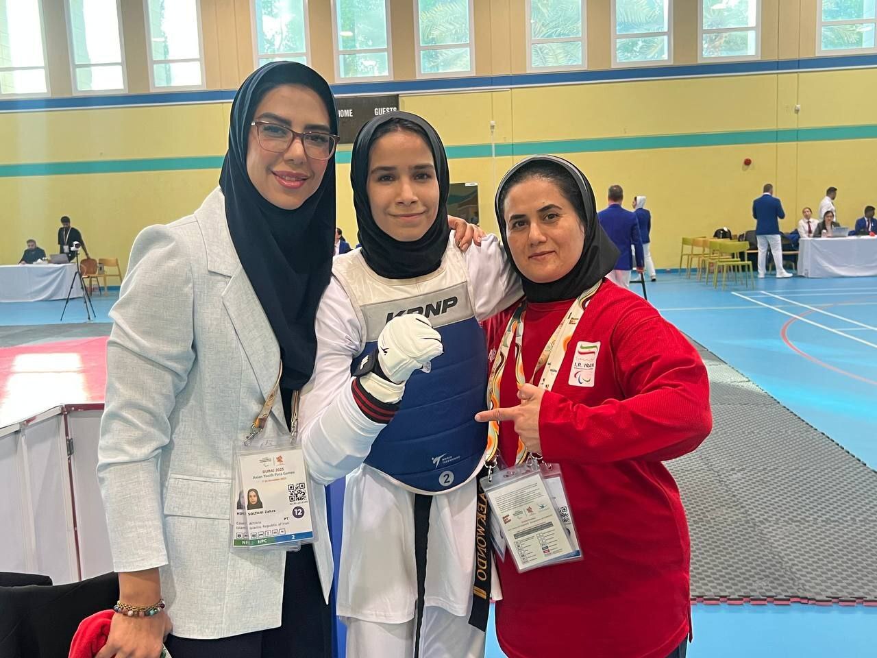 پاراآسیایی ۲۰۲۵؛ صعود زهرا سلطانی به دیدار پایانی تکواندو