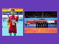 درخشش نوجوان شاهرودی در رقابت های والیبال دانش‌آموزی جهان