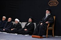مراسم شام شهادت حضرت زهرا با حضور رهبر انقلاب برگزار شد