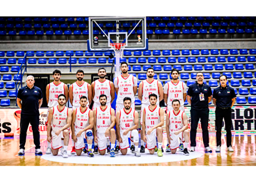 پیروزی تیم ملی بسکتبال ایران مقابل عراق