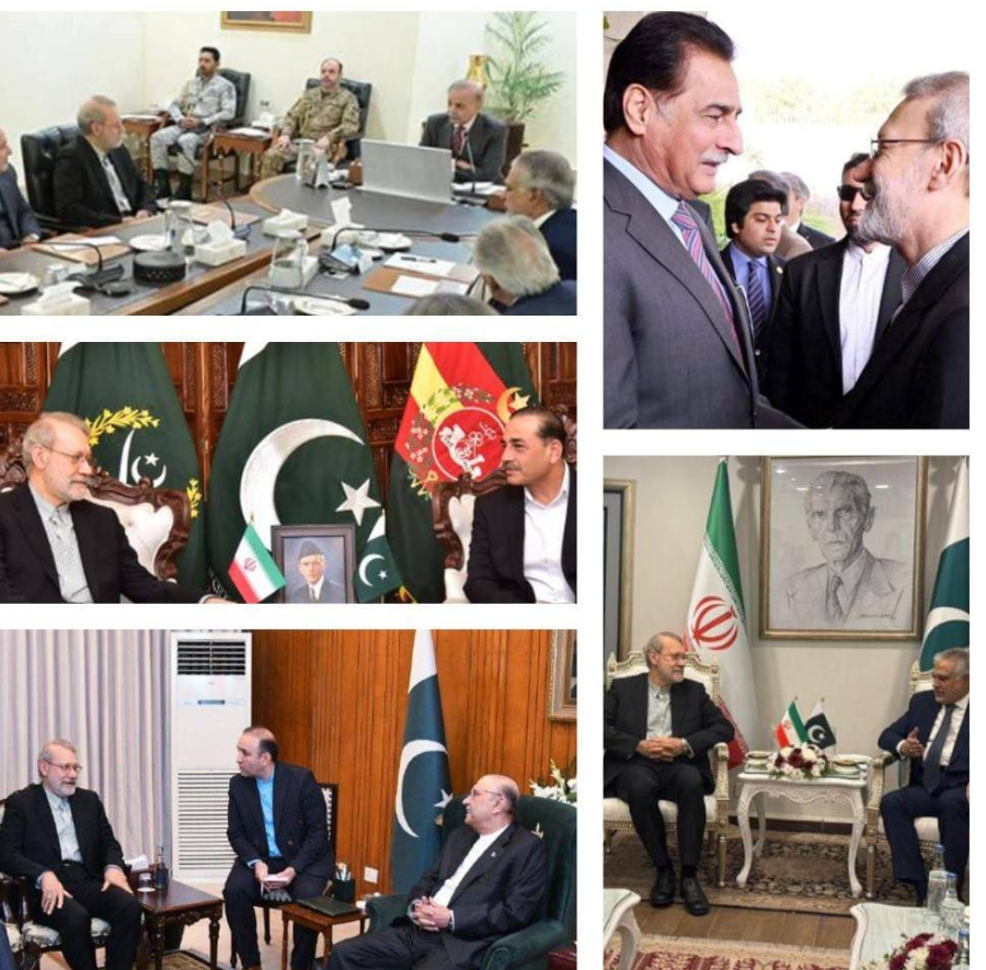 سفر علی لاریجانی شتاب تازه‌ای در روابط اسلام‌آباد