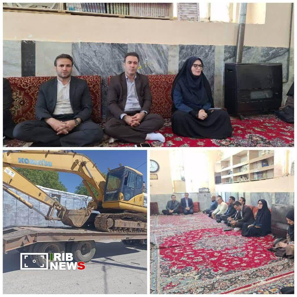 عملیات آزادسازی بستر رودخانه در روستای آهنگران سلسله لرستان عملیات آزادسازی بستر رودخانه در روستای آهنگران سلسله لرستان