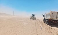 آغاز عملیات اجرایی ساخت مسیر اختصاصی حمل کالا در مرز چذابه