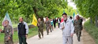 پیاده روی تیپ مردمی شهید سلامی در بجنورد