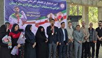 استقبال باشکوه از قهرمانان آسیایی تکواندو استان زنجان