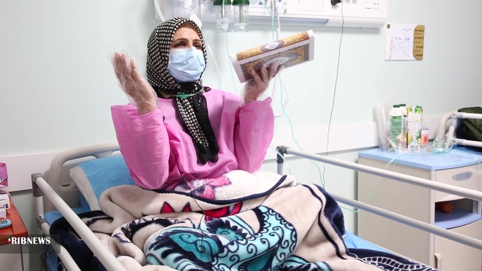 مراسم آخرین شب از لیالی پرفیض قدر در مصلی اردبیل و بیمارستان امام خمینی(ره)