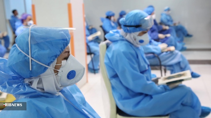 مراسم آخرین شب از لیالی پرفیض قدر در مصلی اردبیل و بیمارستان امام خمینی(ره)